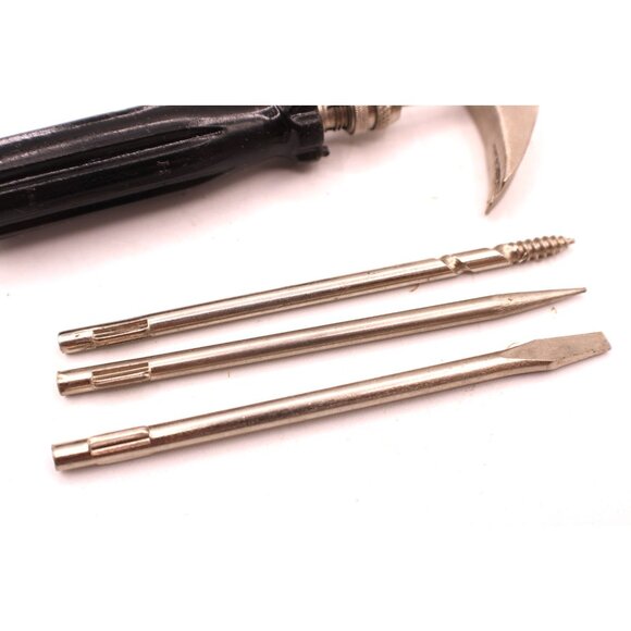 Multi-tool Set Jewelers Watchmaker Interchangeable Bits Tips w/ Case Clocks Mech - Picture 7 of 8